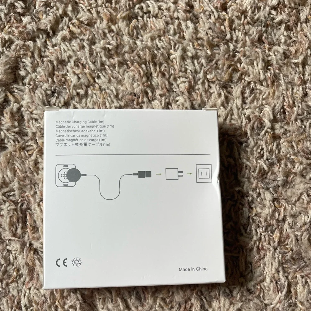 Apple iWatch magnetic charging cable